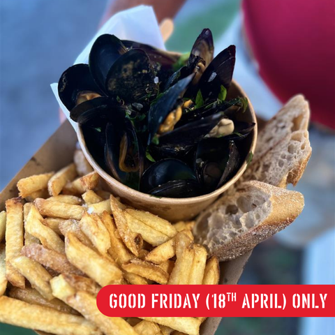Hawkes Friday Night Mussels & Fries