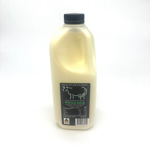 Milk whole - Bass River Dairies - 1L