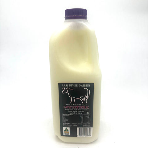 Milk low fat - Bass River Dairies - 2L