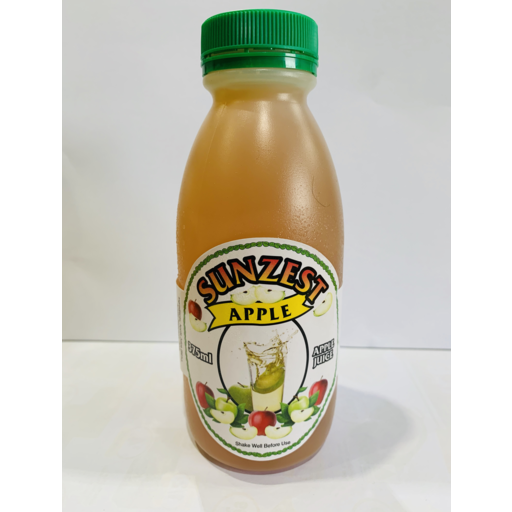 Sunzest Organic Apple Juice (375ml)