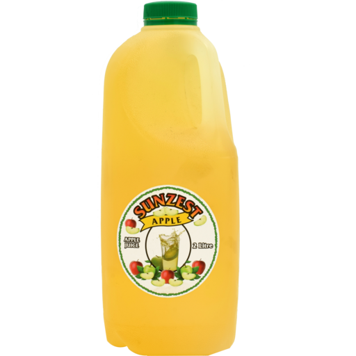 Sunzest Organic Apple Juice (2L)