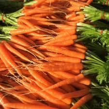 Carrots - baby - Hawkes Farm, Boneo (bunch)