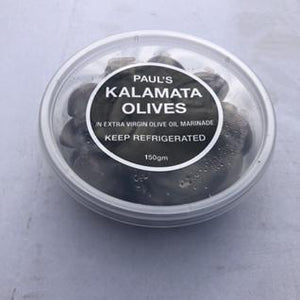 Paul's Picnic Pack Kalamata Olives (150g - refrigerated)