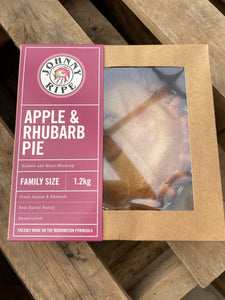 Johnny Ripe - Apple & Rhubarb Pie