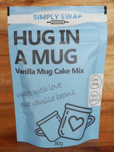 Simply Swap - Hug in a Mug - Vanilla Mug Cake Mix (80g)