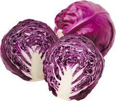 Cabbage - red (half)