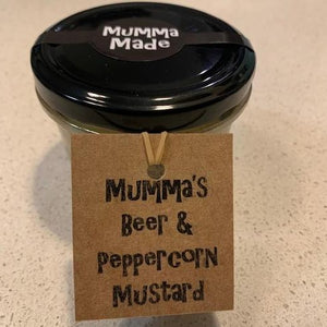 Mumma Made Beer & Peppercorn Mustard (240ml)