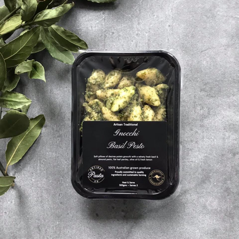 Gnocchi basil pesto - Aston Lucas Gourmet