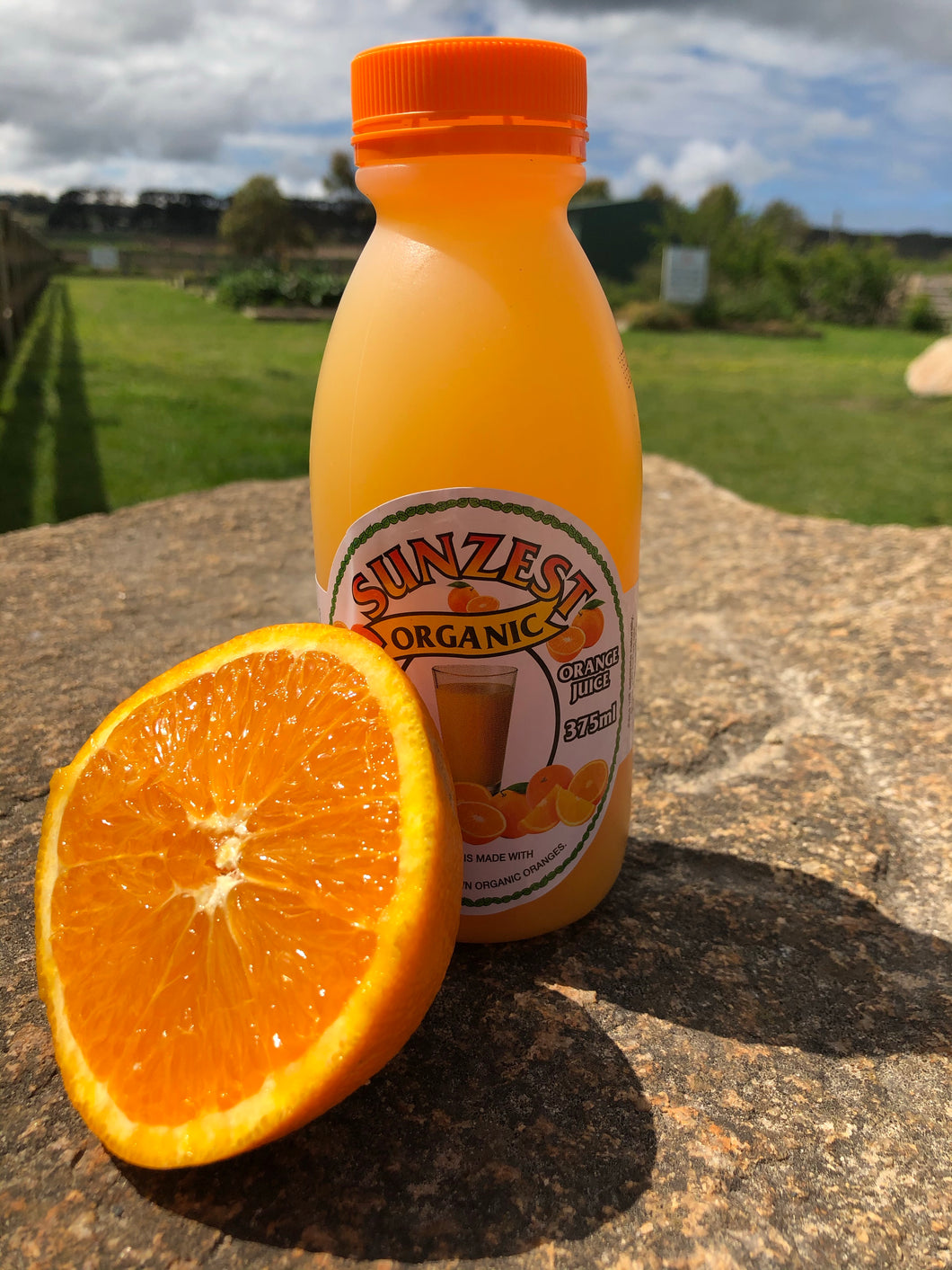 Sunzest Organic Orange Juice (375ml)